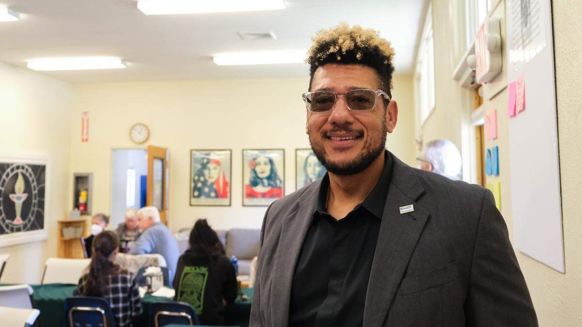 NAACP San Luis Obispo president Tobin Johnson planned the “Pilgrimage to Freedom” event celebrating Dr. Martin Luther King Jr.’s legacy in San Luis Obispo on Jan. 15, 2024.