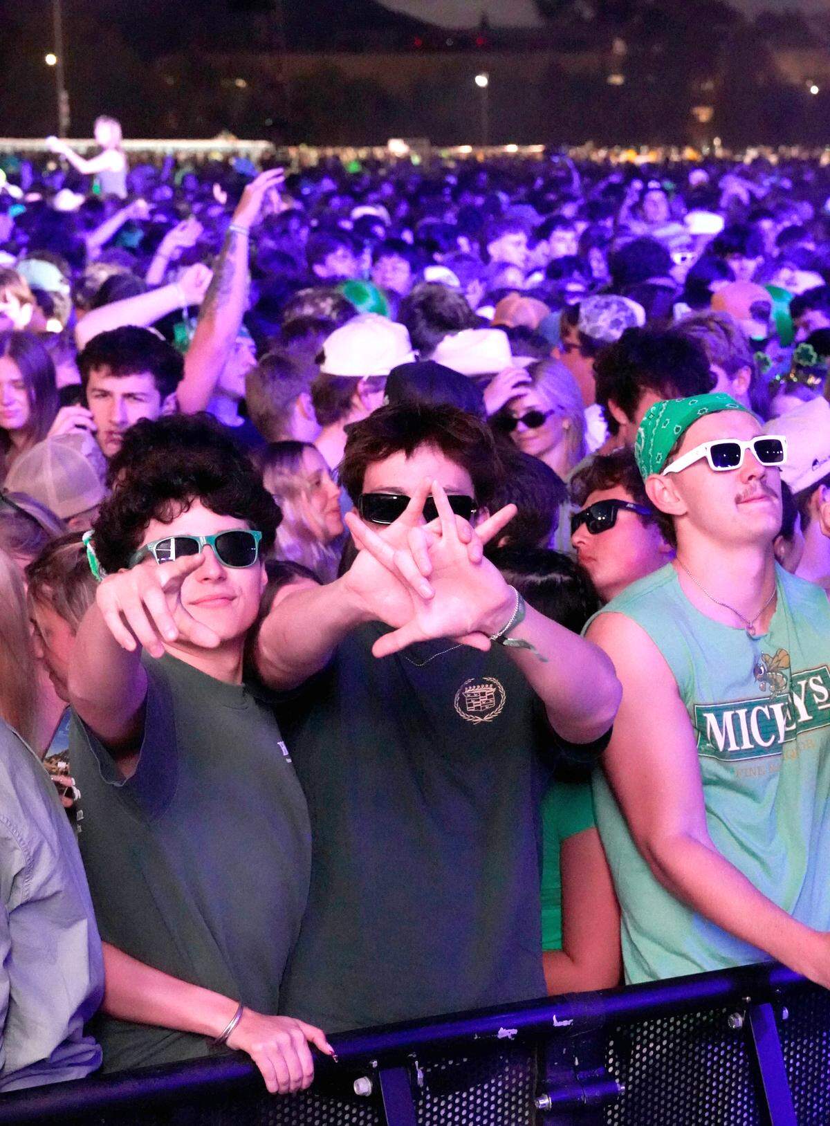 Thousands of students flocked to the second annual Morning on the Green music festival in the early morning hours of March 14, 2026. The music festival is an attempt to curb St. Fratty’s Day street partying in the neighborhoods near Cal Poly.