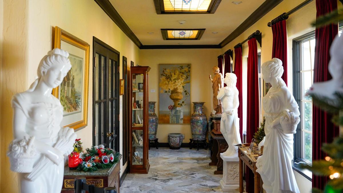 The future of the Chapman Estate — a home on Shell Beach’s bluffs featuring art, historic architecture, gardens and more — is up in the air as the city of Pismo Beach contemplates divesting from its ownership of the property, pictured here Dec. 19, 2024. The Chapman Estate Foundation, the nonprofit that operates the property, is interested in taking ownership if the city decides to move on.