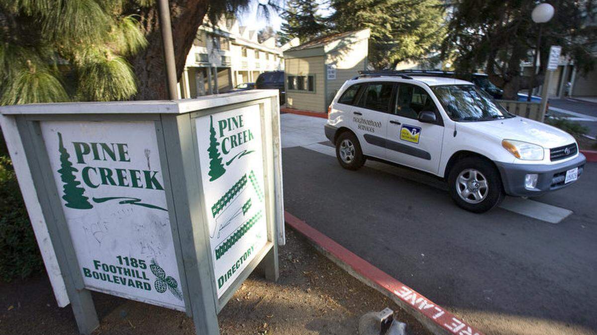 San Luis Obispo city officials tagged the Pine Creek condominiums for safety violations.