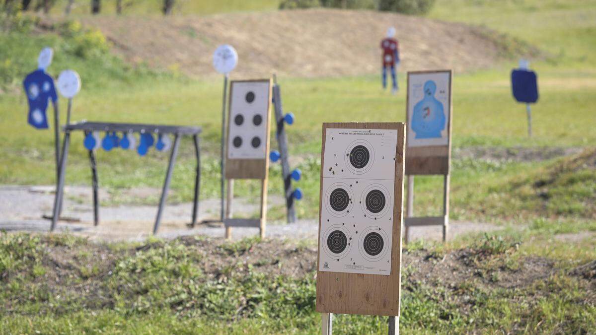 The range offers a variety of targets from paper to steel targets that ping when hit by small calibre rounds. After being closed to the public for 14 months the San Luis Obispo Shooting Range is open again on Highway 1, seen here on Feb. 27, 2026.