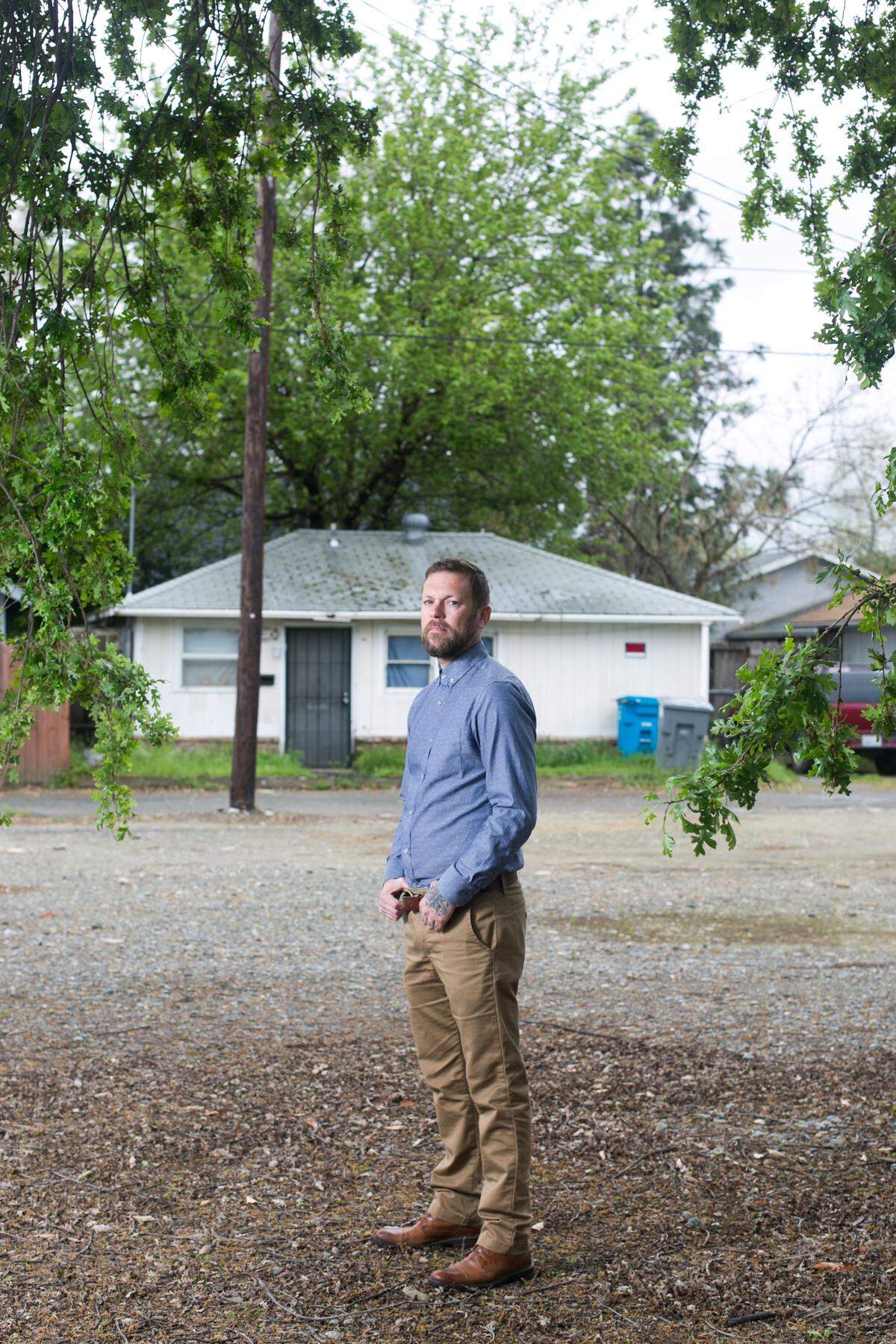 Matt Reddam, licensed therapist and childhood trauma expert, works with students through a contract with the Butte County Office of Education.