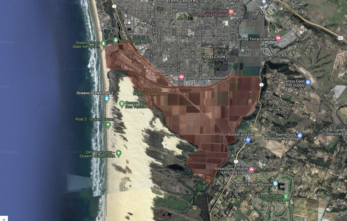 An evacuation order was put in place for residents south of the Arroyo Grande Creek Levee and near the Oceano Lagoon on March 14, 2023.