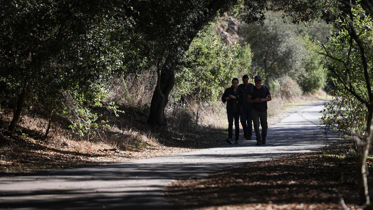 The Bob Jones Trail is proposed to run from San Luis Obispo to Avila Beach but has not yet been completed, seen here on Dec. 3, 2024.
