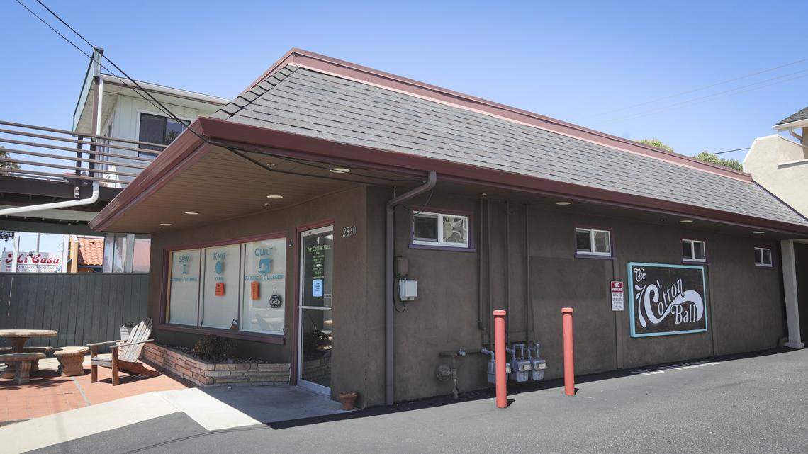 After decades of being a desitnation for sewing supplies The Cotton Ball is closing, seen here on Aug. 5, 2025.