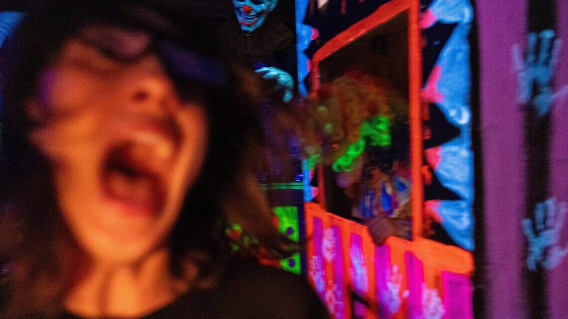 The Tribune’s ‘biggest wimps’ visited 2 SLO County haunted houses. Get a sneak peek