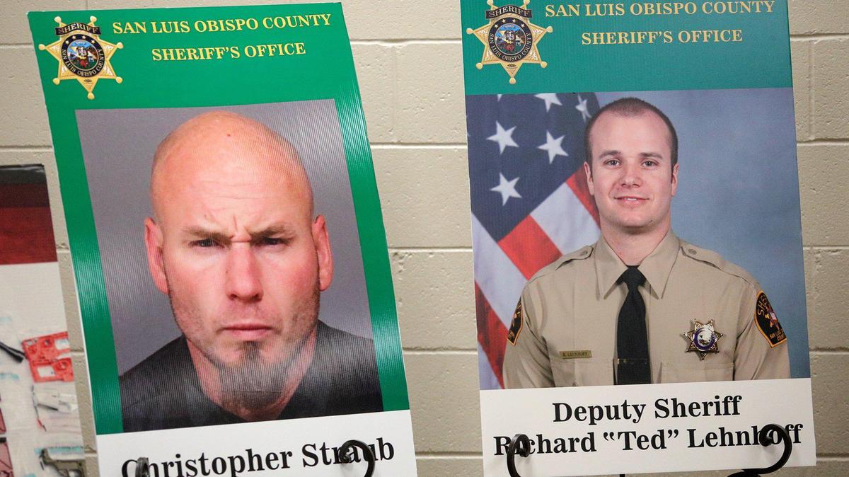 White supremacist gang member Christopher Straub of Templeton was killed by sheriff’s deputies in September after he shot and wounded Dep. Richard “Ted” Lehnhoff. The car Straub was traveling in had seven guns and about 1,000 rounds of ammunition.