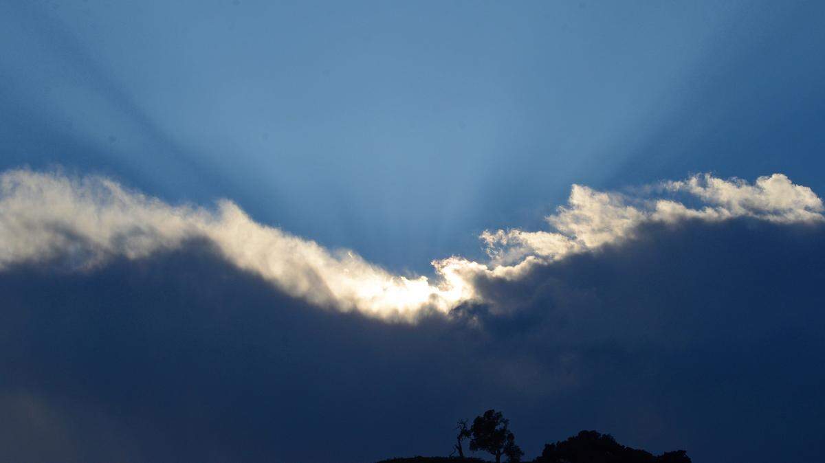 A cumulonimbus cloud, which can bring thunder and lightning storms, near Point San Luis Lighthouse earlier this year.