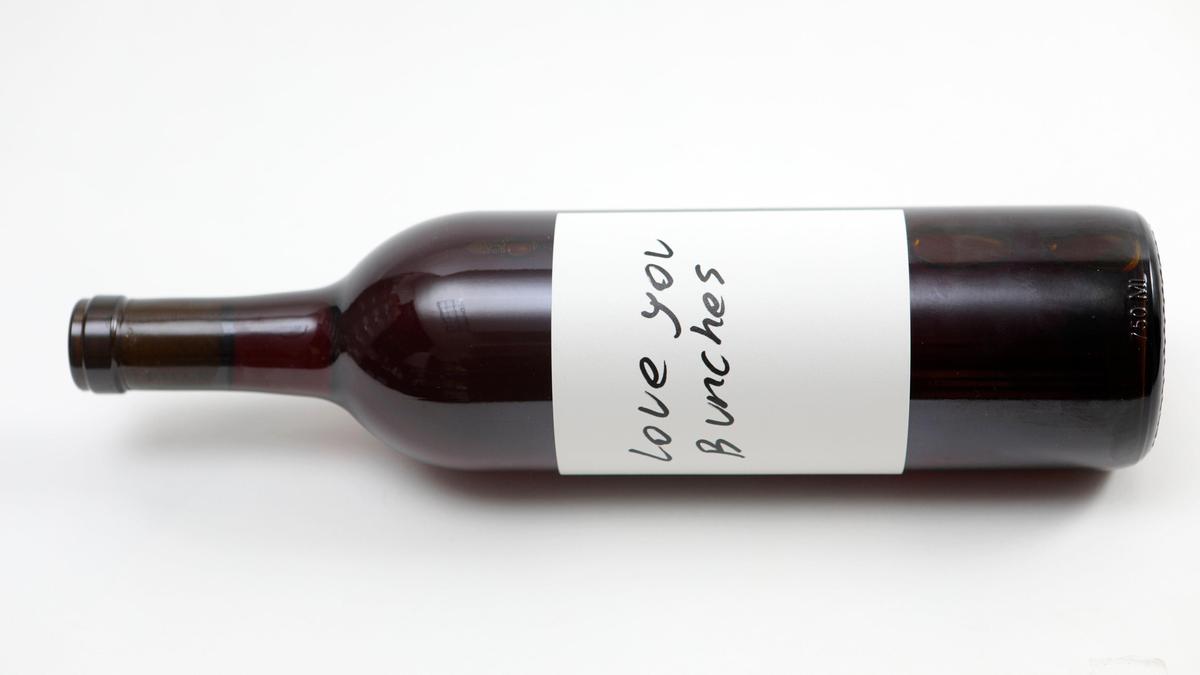 Love Your Bunches wine from Stolpman Vineyards in Santa Barbara County.