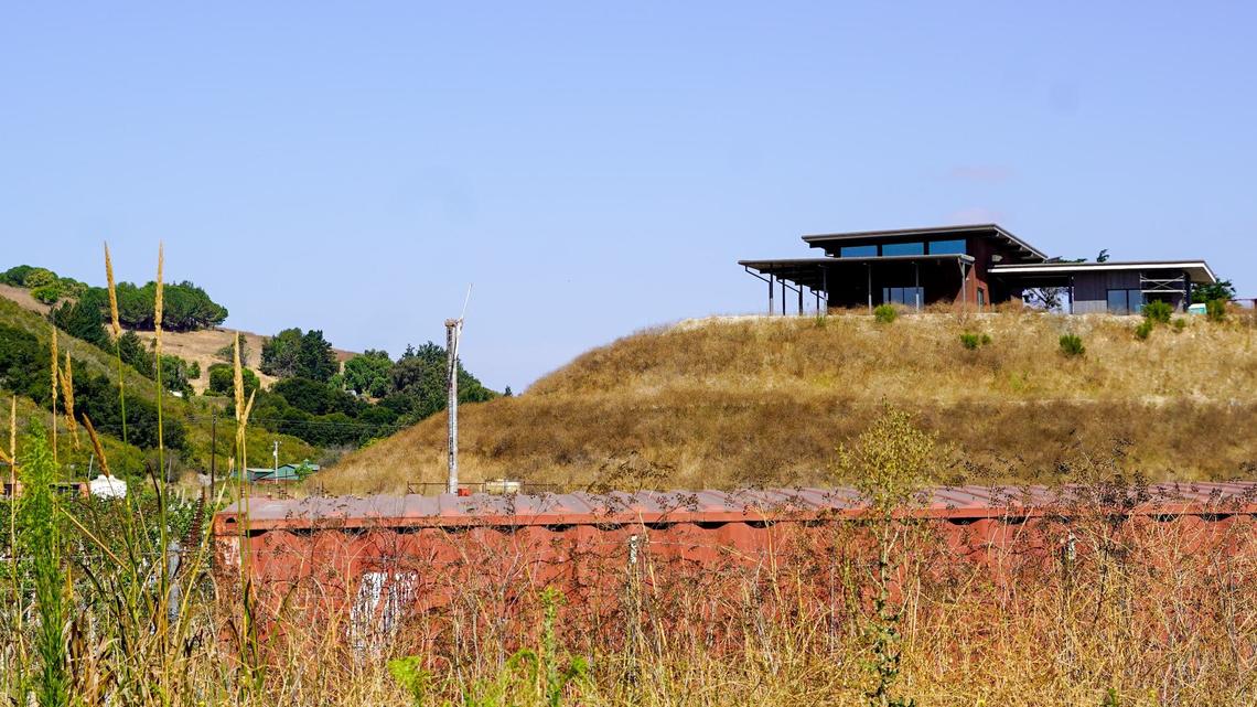 Sextant Wines’ Edna Valley location is in the final stages of construction on its new tasting room, Aug. 24, 2024. The tasting room will serve pinot noir and Chardonnay wines made under the Windemere label, along with other California specialties.