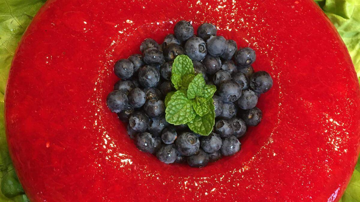 This Jell-O salad was a holiday season staple of Linda Lewis Griffith’s childhood. It features pineapple and pecans.