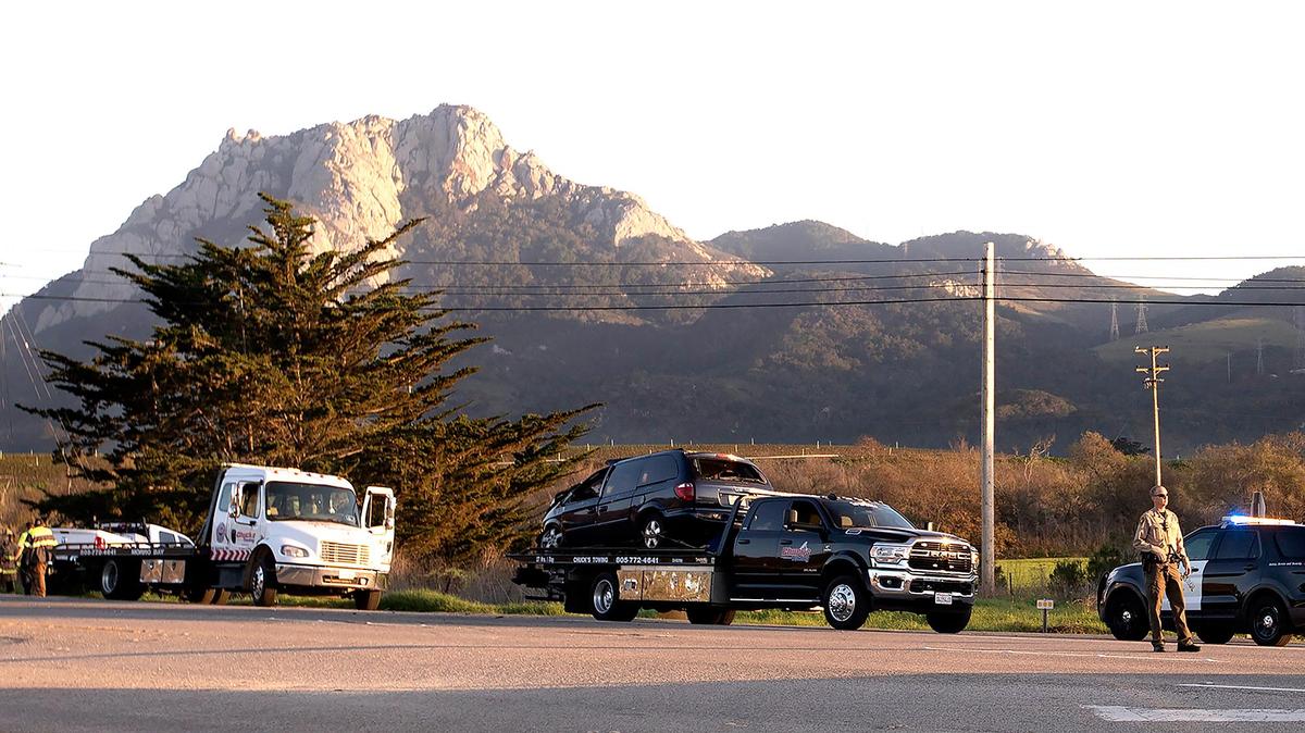 A collision on Highway 1 and Quintana Rd. Tuesday, Jan 25, involved a blue van and a white Dodge Ram pickup resulted in one driver sustaining major injuries and was transported to the hospital