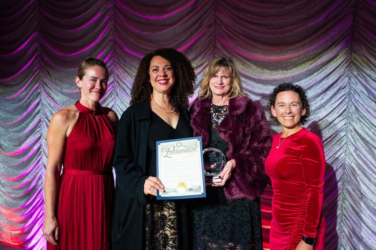 Longtime community leader Mary Verdin was announced as San Luis Obispo’s 2024 Citizen of the Year during the San Luis Obispo Chamber of Commerce‘s Annual Dinner the evening of Jan. 18, 2025.