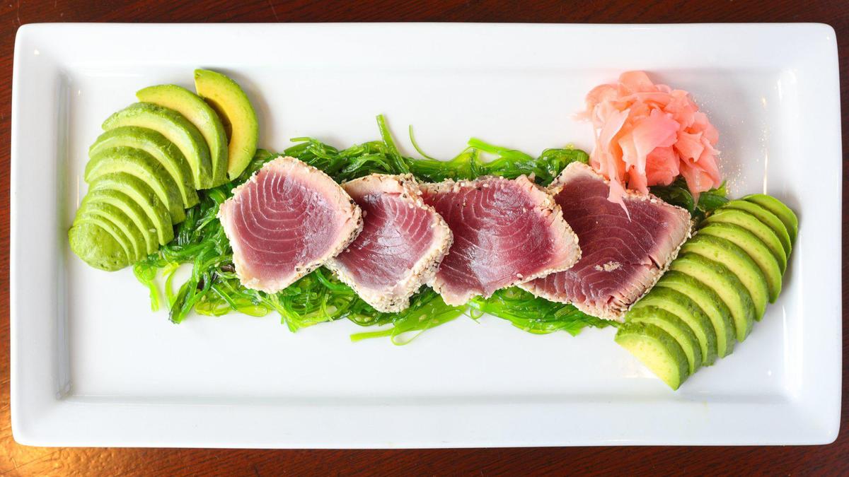 Ahi appetizer from Dorn’s restaurant in Morro Bay July 26, 2023.