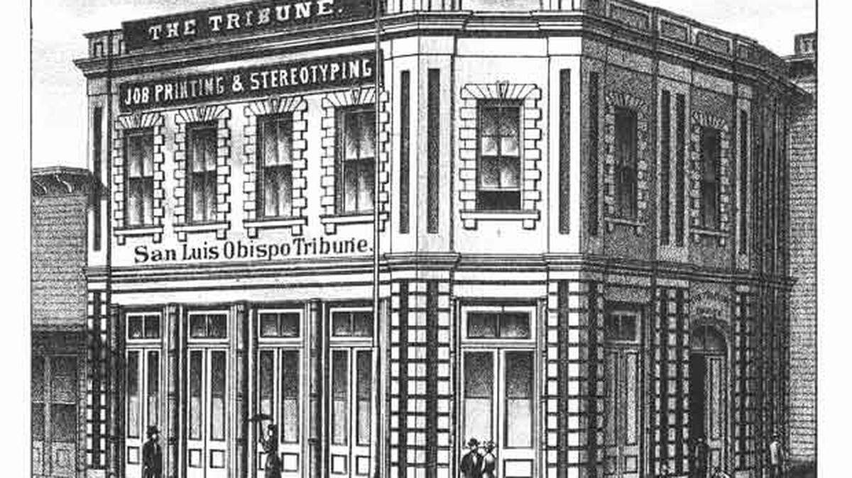 The Lasar Building was home to The Tribune in the 1880s and the Chicago Brewery. It was last known as the Mission Garage before it was torn down in August 1955.