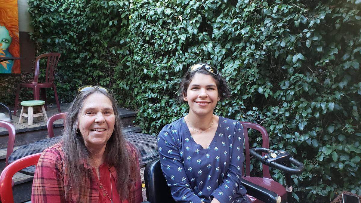 Mother-daughter duo Melinda and Ivy Alvarado, run the Plant Ivy food truck. Melinda said the food truck is a way for her daughter to support herself despite her disabilities following a cardiac arrest in 2008.