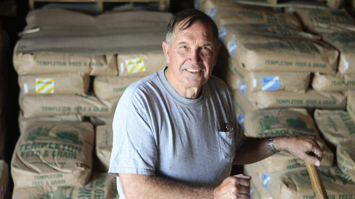 Tom Jermin carries on the family tradition at Templeton Feed & Grain.