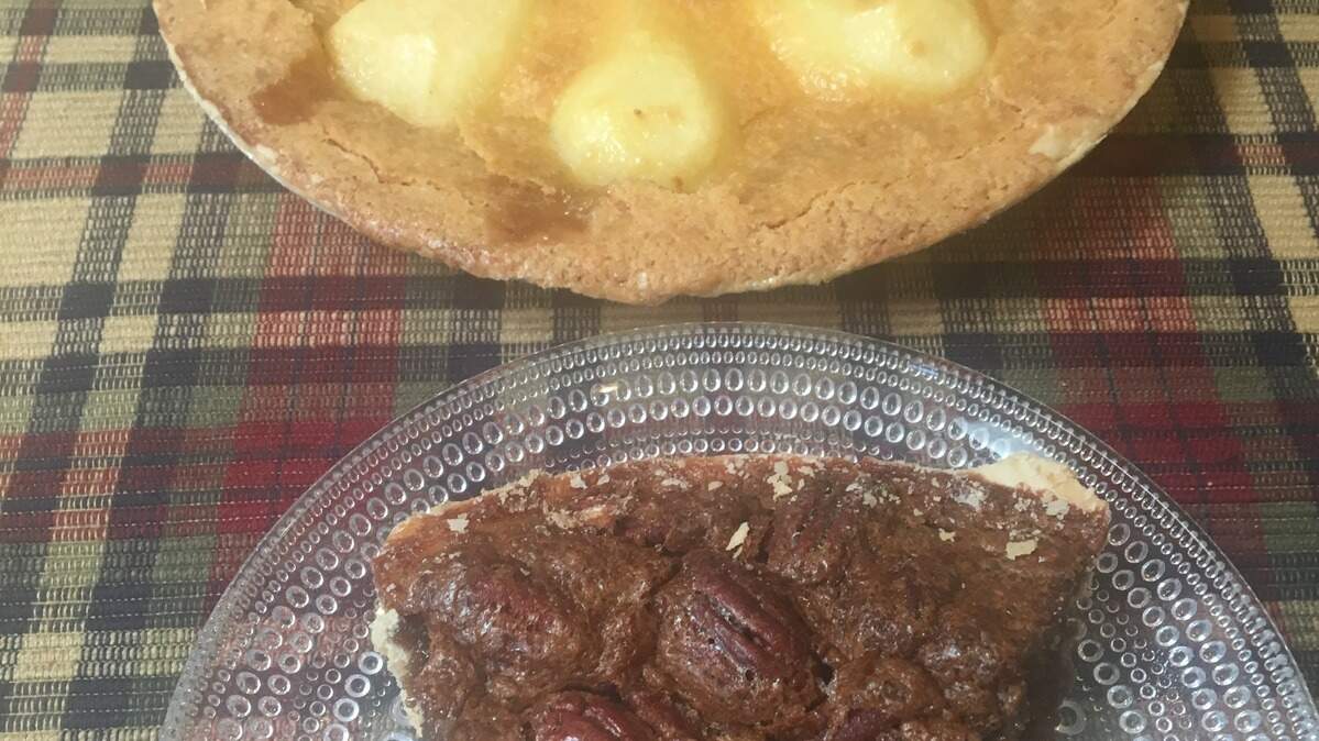 Pear and pecan pies will be a hit at your Thanksgiving dinner this year.