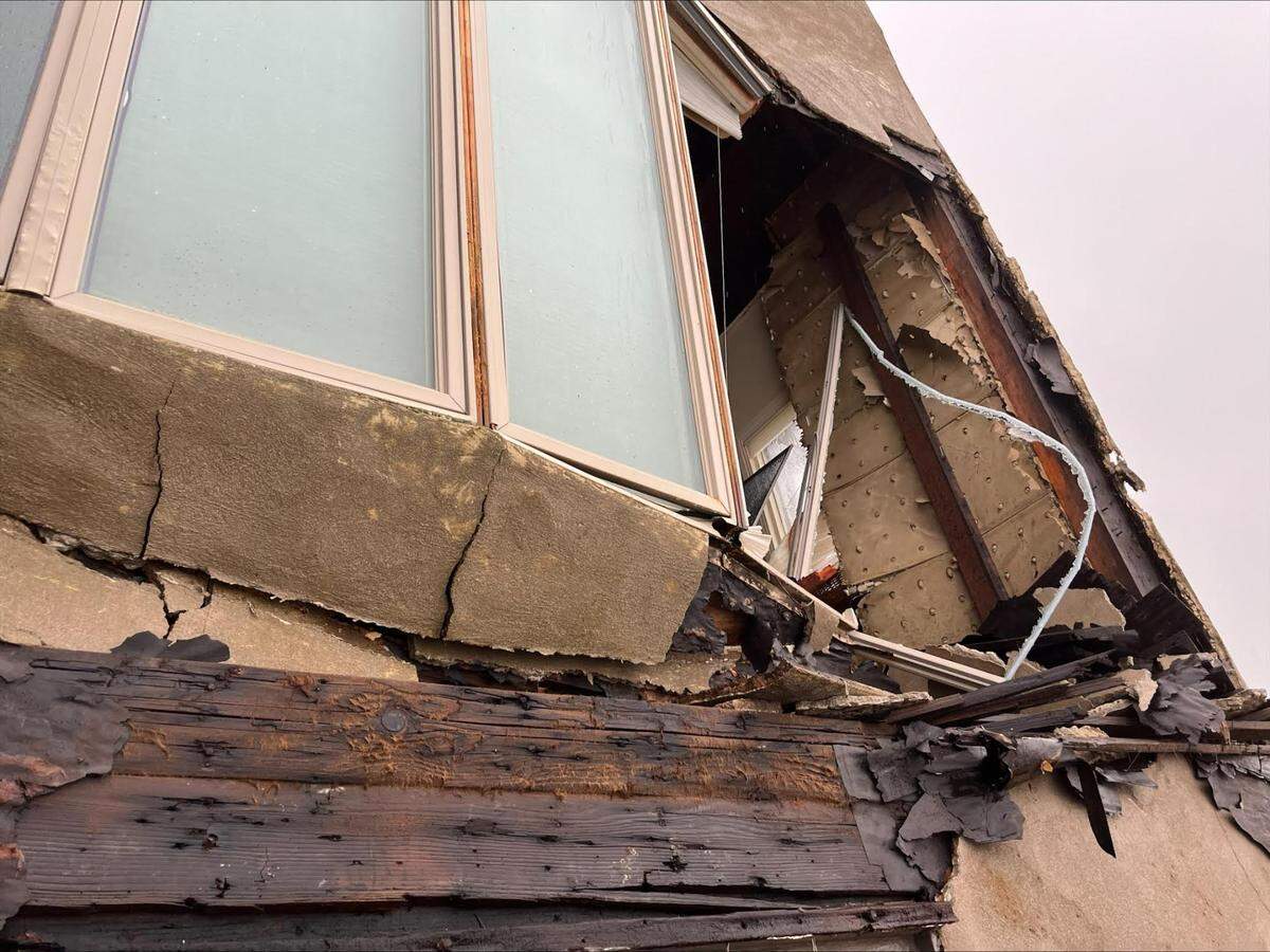 Gull Cottage, a part of the Chapman Estate event space in Shell Beach owned by the city of Pismo Beach, sustained structural damage from big waves and pounding surf in December 2023, Pismo Beach city manager Jorge Garcia said.