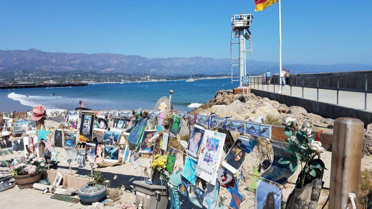 A large memorial to the 34 people who died in the 2019 Conception dive boat tragedy was created at the Santa Barbara Harbor. A federal judge has tossed out a “seaman’s manslaughter” charge against the captain of the Santa Barbara-based vessel, which caught fire and sank three years ago to the day.