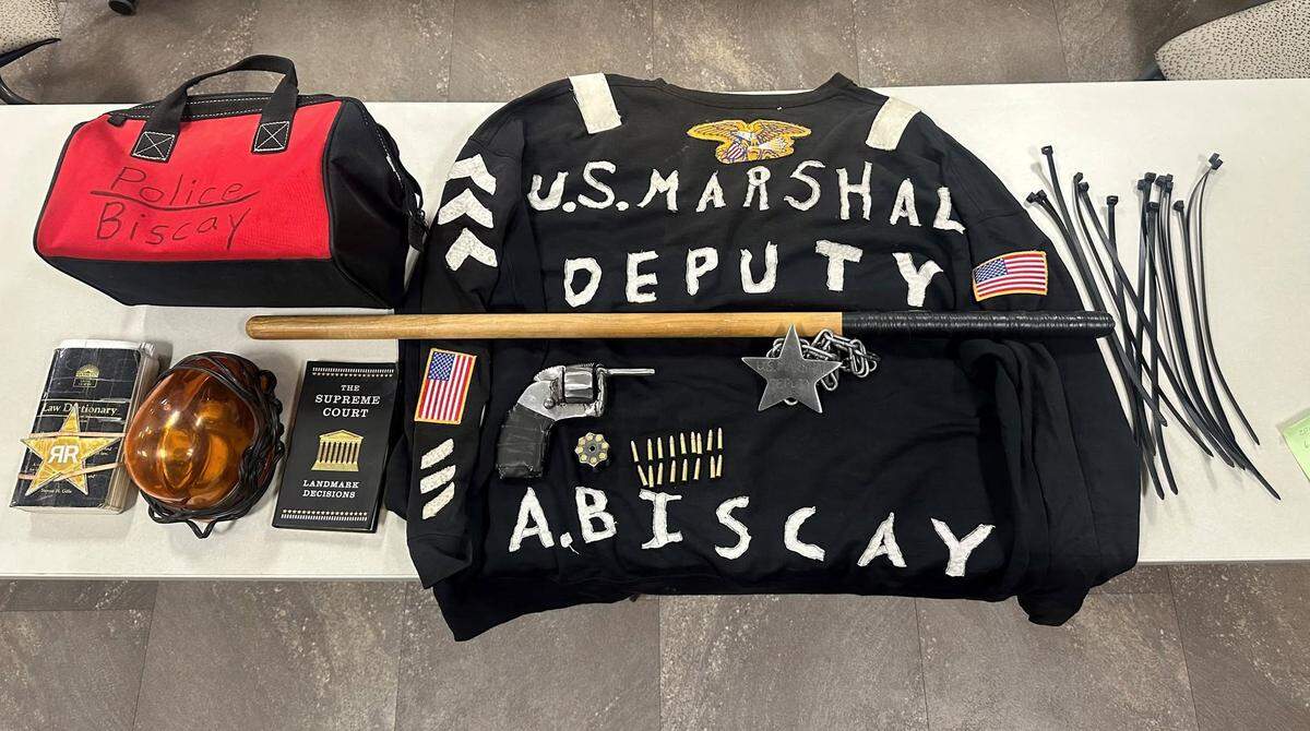 Andrew Biscay, 40, was arrested and charged with impersonating a peace officer in Madera County on June 20, 2025. Biscay was shot and killed two weeks later by San Luis Obispo County Sheriff’s Deputies after he appeared to point a pellet gun at officers on July 2, 2025.