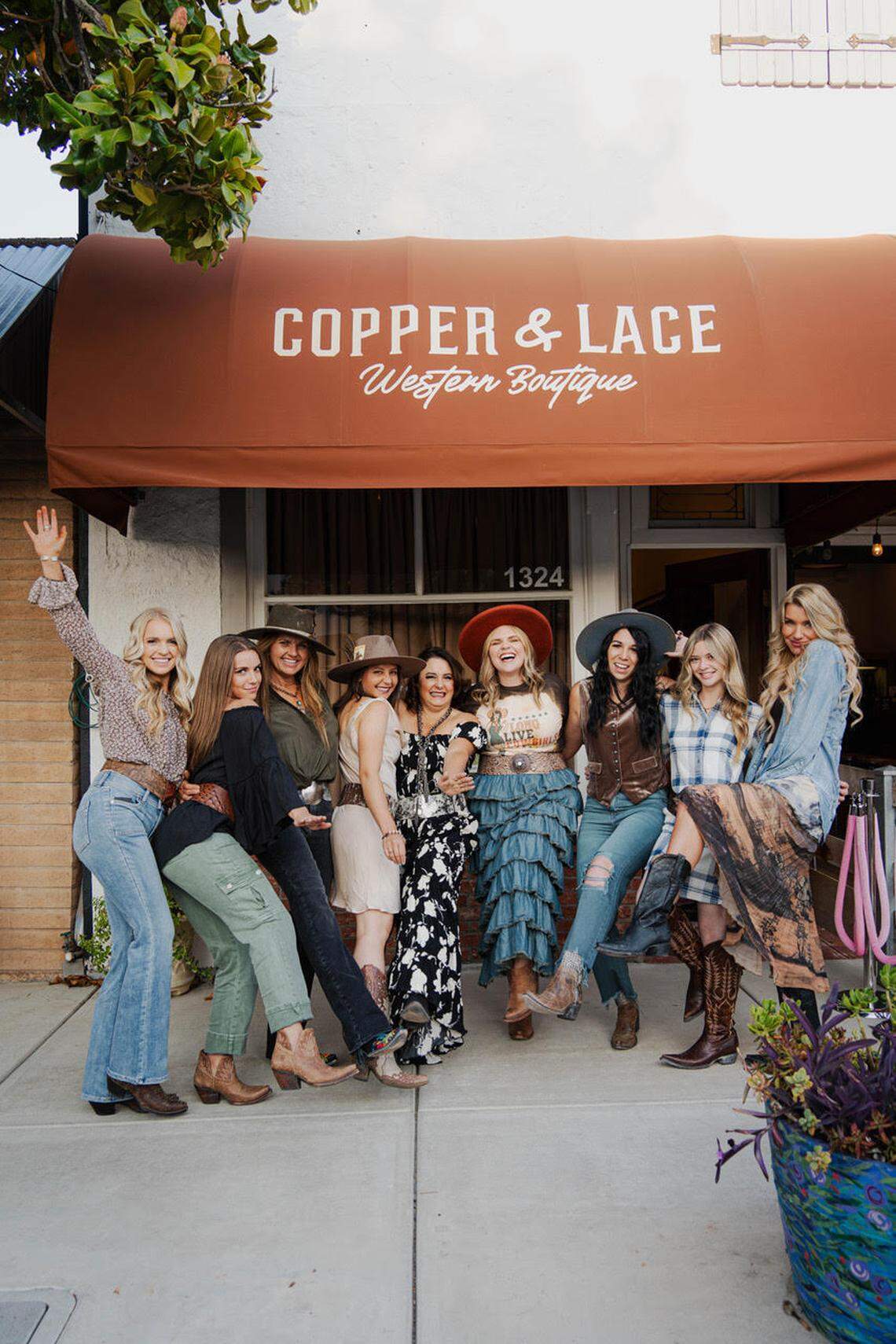 Copper and Lace is a western-style boutique in Paso Robles that specializes in women’s accessories and clothing with inclusive sizing.