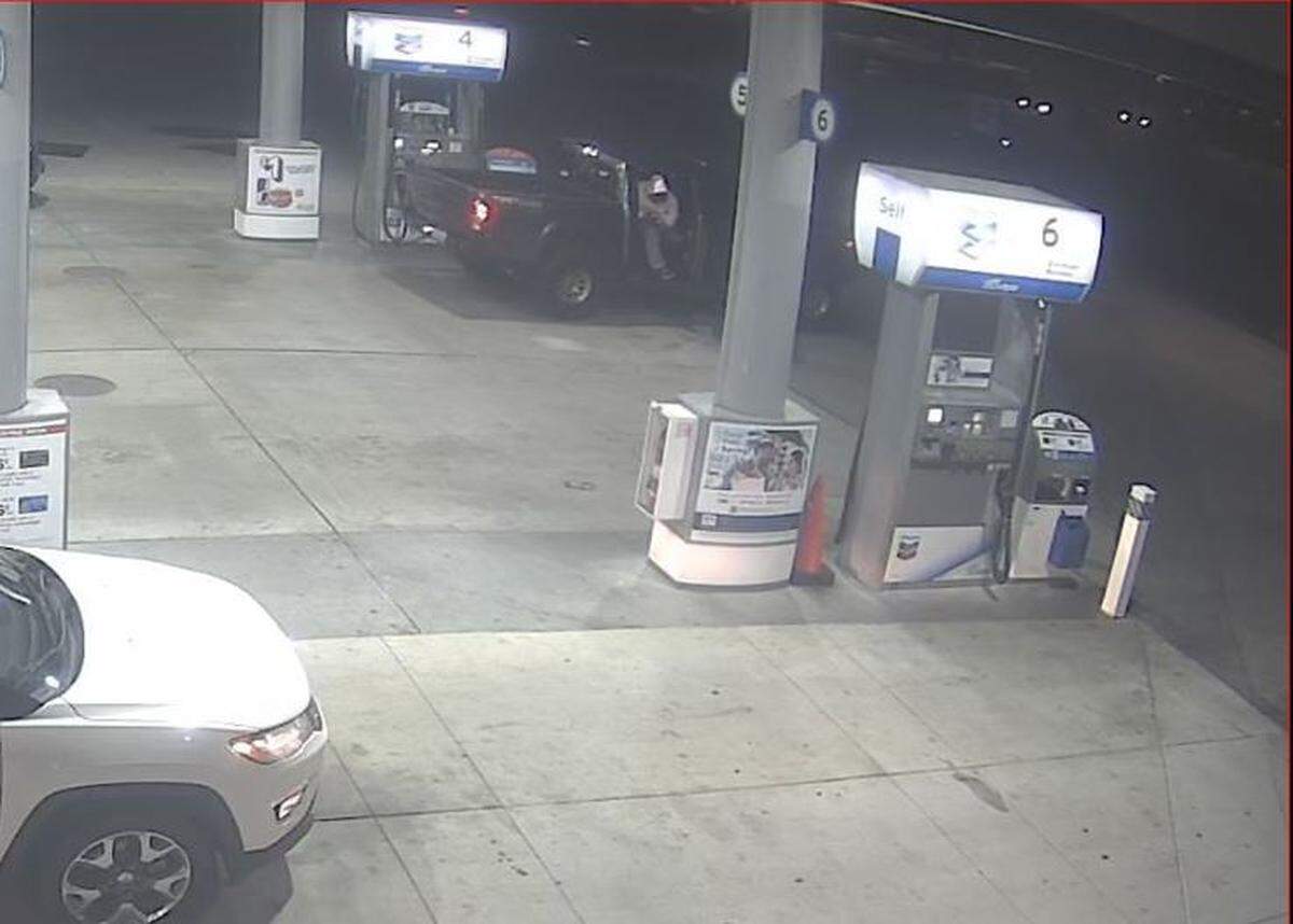 The San Luis Obispo County Sheriff’s Office is anyone who saw this newer dark grey lifted Toyota Tacoma with gold rims near the Lopez Lake area on Nov. 4, 2022, to contact investigators.