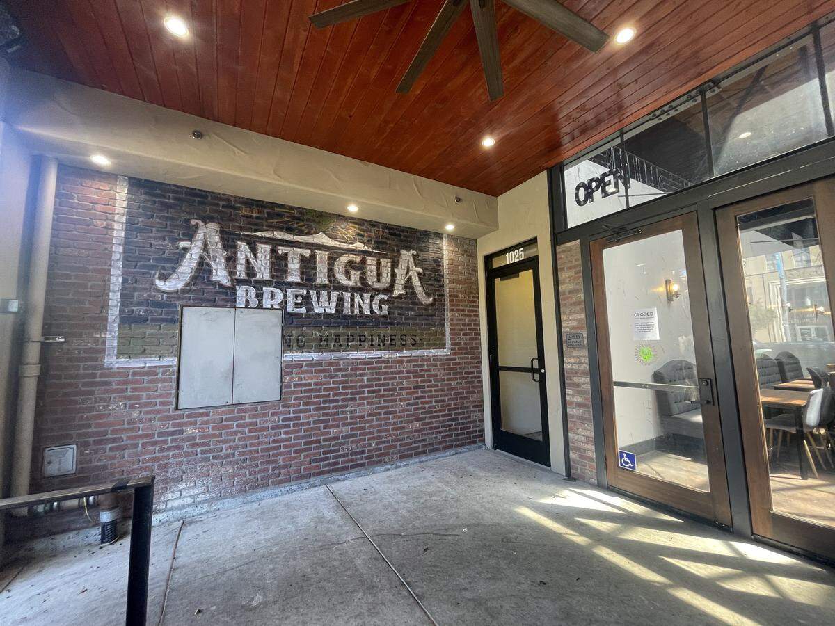 Antigua Brewing Company, seen here on Sept. 4, 2025, suddenly closed its taproom doors after nearly four years in downtown San Luis Obispo.