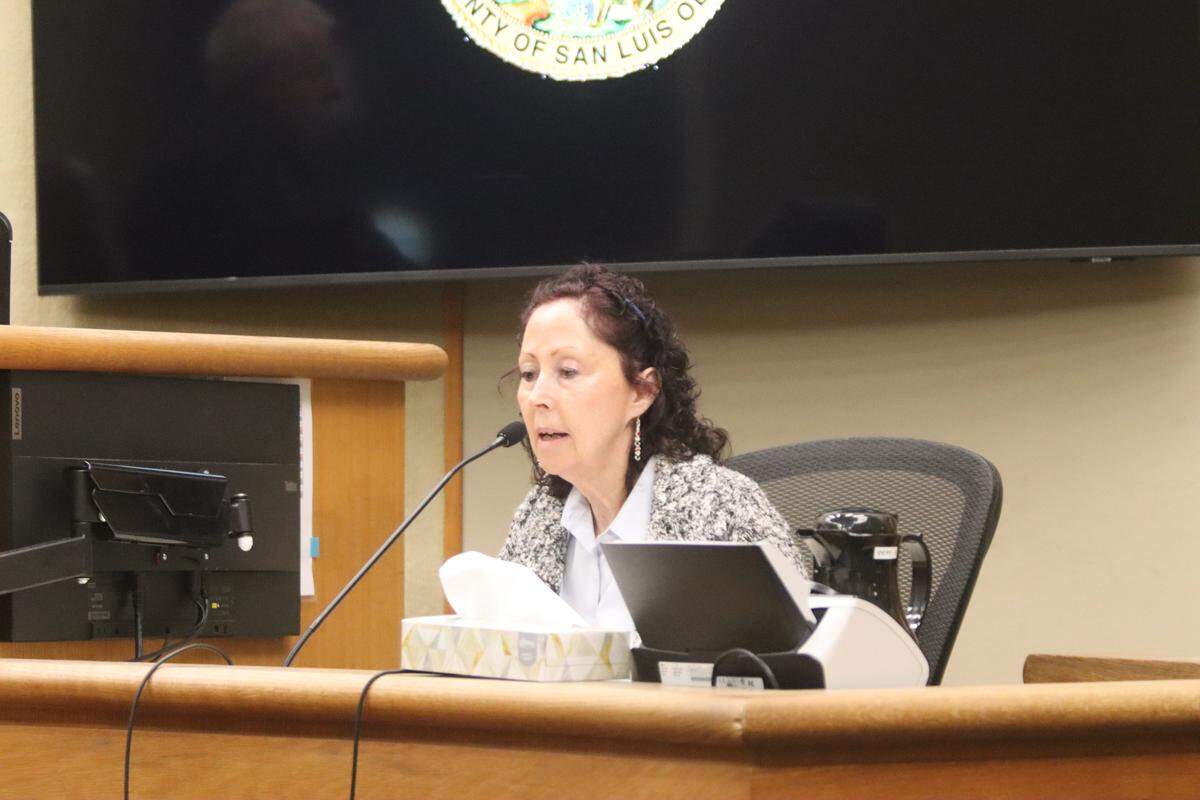 Gaea Powell, seen here in court during her preliminary hearing on April 1, 2026. Powell is charged with nine counts of election fraud.