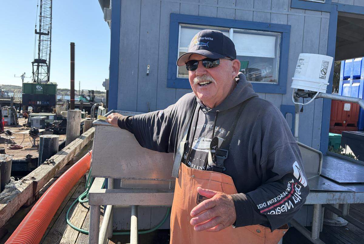 Morro Bay fisherman Mark Tognazzini said he’s glad to be catching California king aalmon again on May 6, 2026. The commercial fishing season opened on May 1, 2026, for the first time in three years.