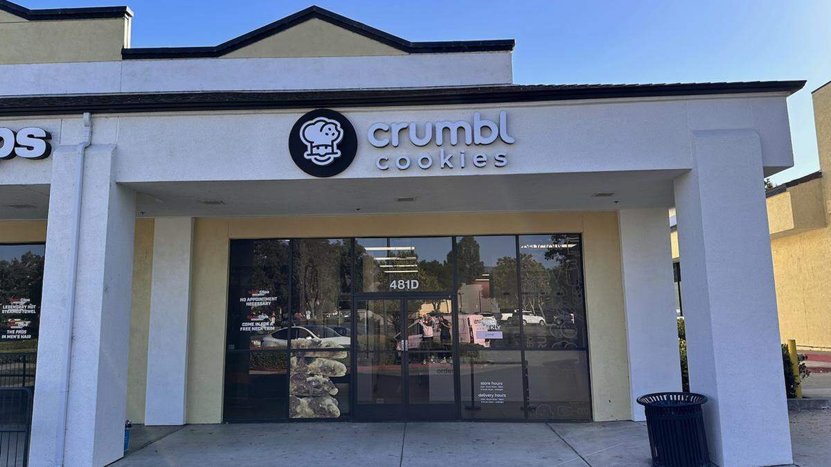 Crumbl Cookies opened its San Luis Obispo location on Aug. 18, 2023. The shop will feature 200 different flavors of cookies from a weekly rotating menu.