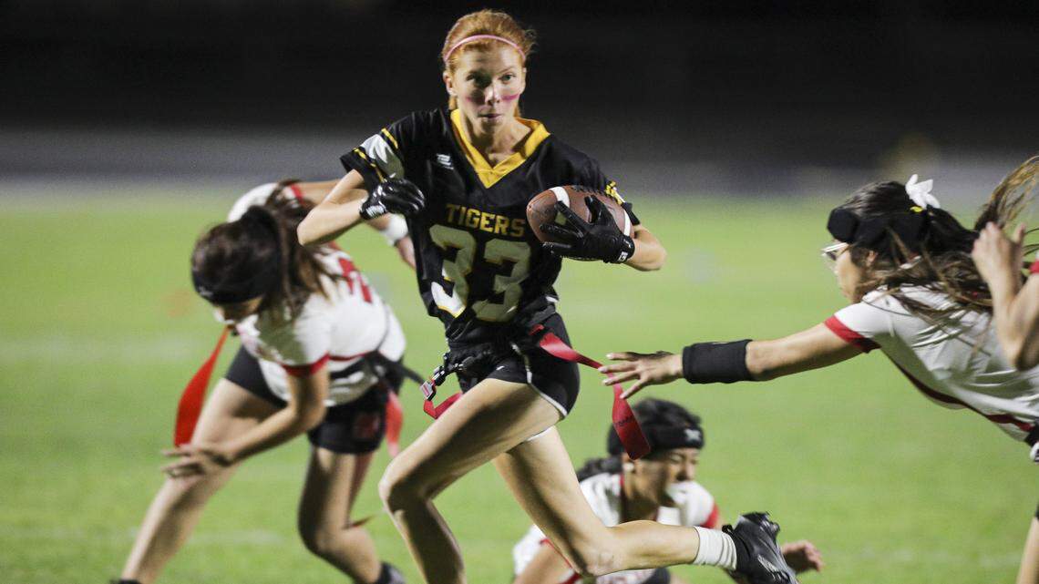 Girls flag football has arrived, and SLO High is aiming for a league title
