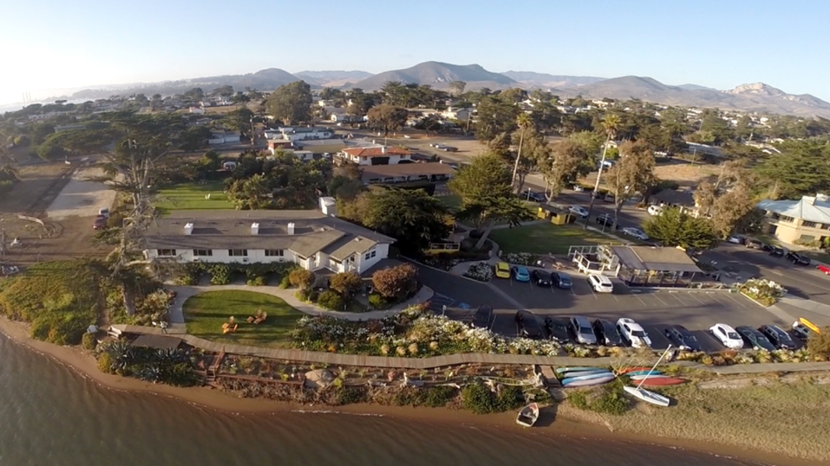 The waterfront Back Bay Inn, left, in Baywood is one of three properties sold by Bill Lee’s family to a Santa Barbara hotel owner.