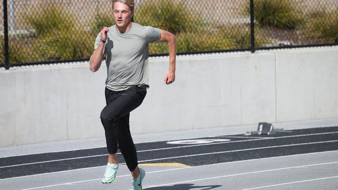 How record-setting SLO runner traded basketball for track — and earned a college scholarship