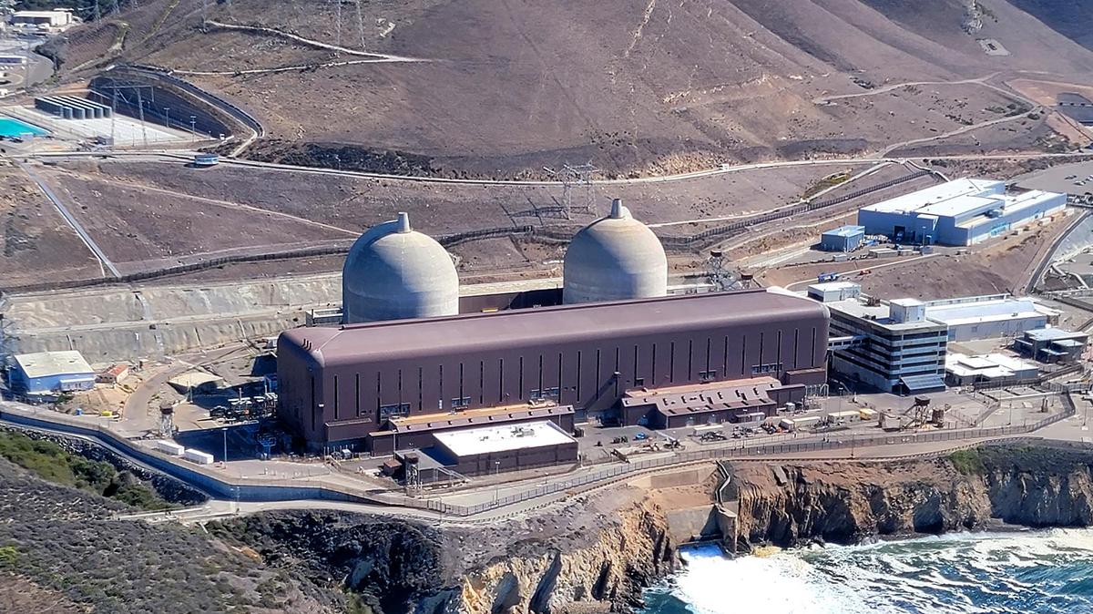 Diablo Canyon nuclear power plant is the last of its kind in California.
