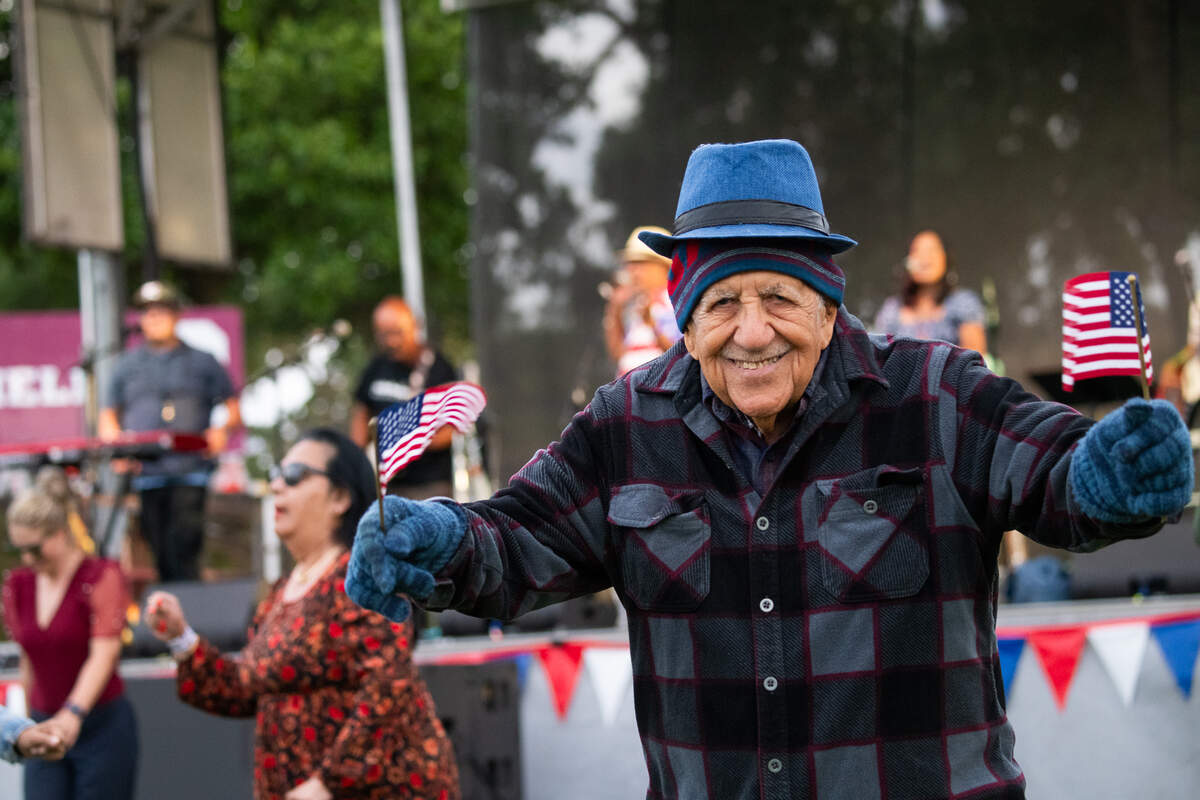An estimated 12,000 people attended Paso Robles’ annual Fourth of July celebration at Barney Schwartz Park on July 4, 2026, breaking the record for the event’s attendance.
