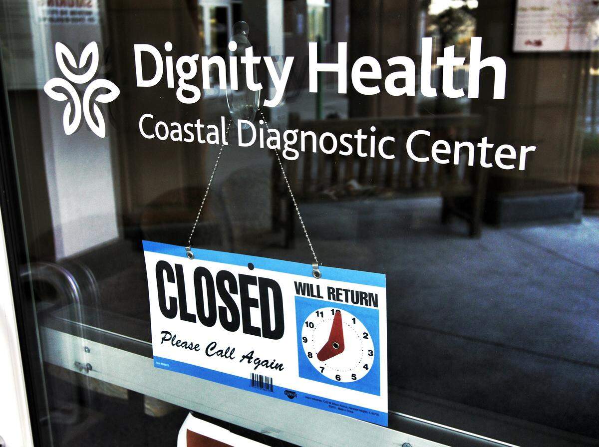 Dignity Health’s Coastal Diagnostic Center in Pismo Beach is one of several medical offices operated by the company in San Luis Obispo County.