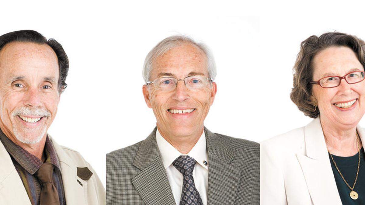 The three San Luis Obispo City Council incumbents are Dan Carpenter, John Ashbaugh and Jan Marx.