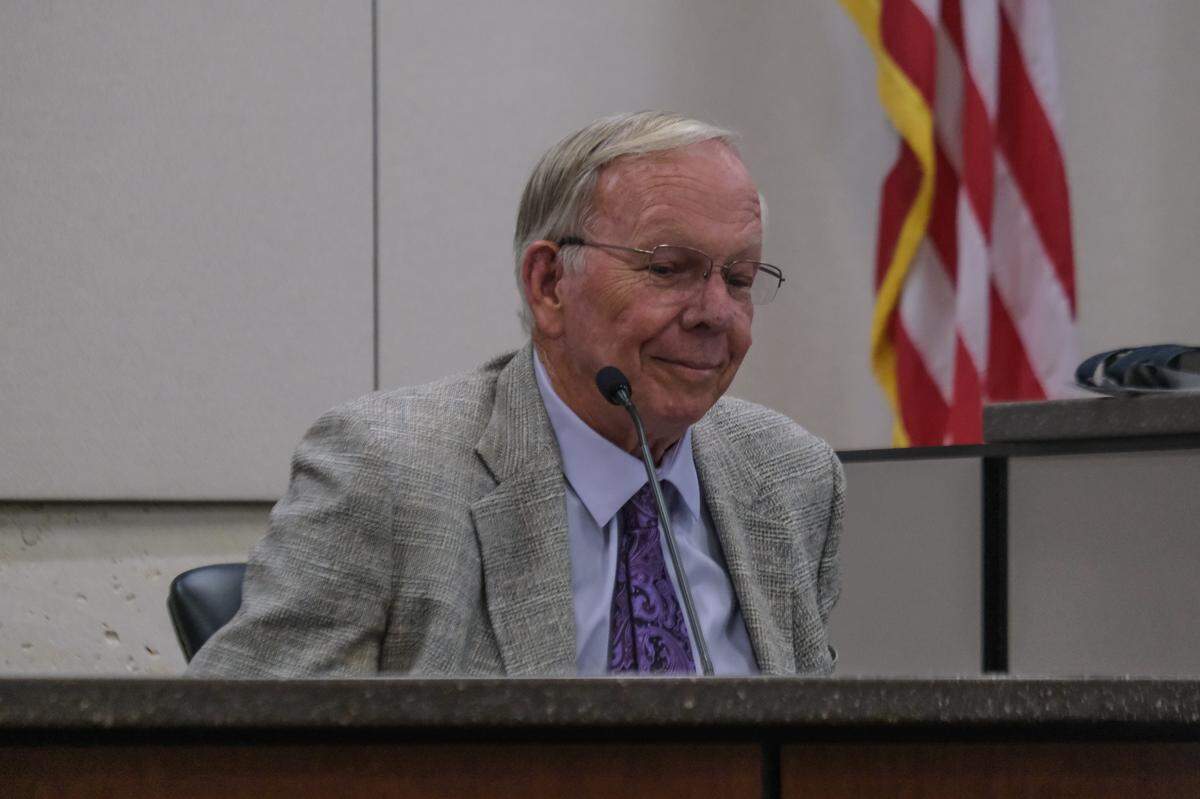 Stan Smart, Kristin Smart’s father, testifies during Paul Flores’ restitution hearing in Monterey County Superior Court on June 12, 2024. In October 2022, Flores was convicted of murdering Kristin Smart.