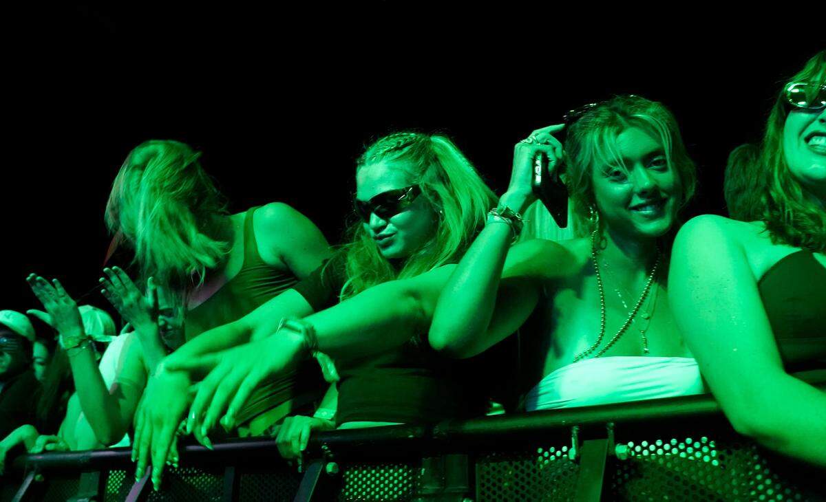 Thousands of students flocked to the second annual Morning on the Green music festival in the early morning hours of March 14, 2026. The music festival is an attempt to curb St. Fratty’s Day street partying in the neighborhoods near Cal Poly.