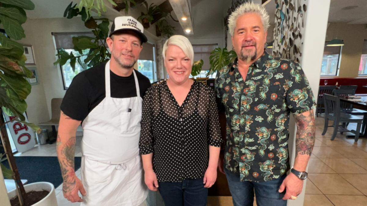 Guy Fieri stopped in SLO County for ‘Diners, Drive-Ins and Dives.’ Where did he eat?