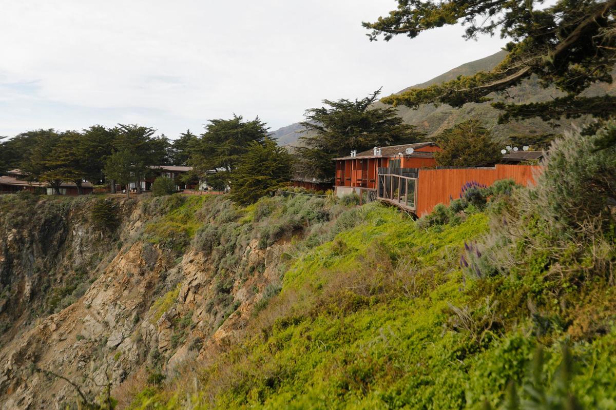 The Ragged Point Inn and Resort reopened Feb. 9, 2023, after being closed more than a month due to a landslide that covered Highway 1 about a mile to the south at Polar Star. The resort is located about 23 miles north of San Simeon in San Luis Obispo County.