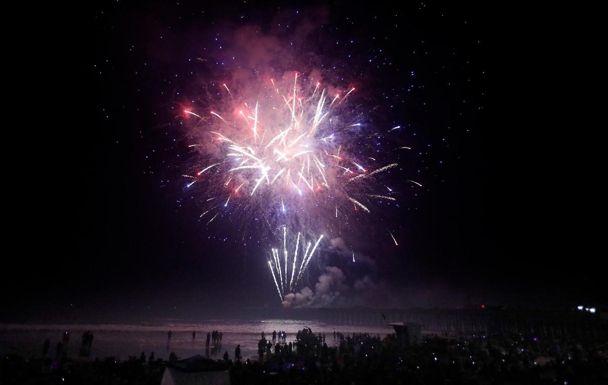 Mild weather and clear skies drew thousands of people to enjoy the city of Pismo Beach’s annual Fourth of July celebration and fireworks display event on July 4, 2024.