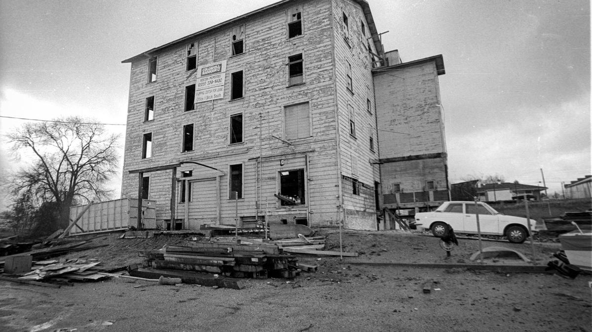 The Granary building in Paso Robles was getting ready for a new life after being built as a flour mill in 1891. The building was being cleared for renovation Jan. 6, 1887.