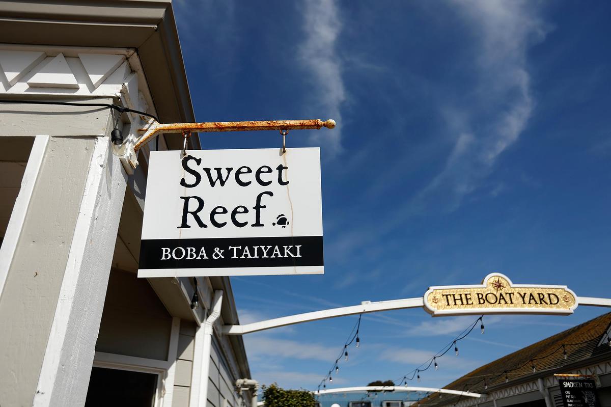 Sweet Reef Boba and Taiyaki moves locations in Morro Bay, California to a more visible place in The Boatyard.