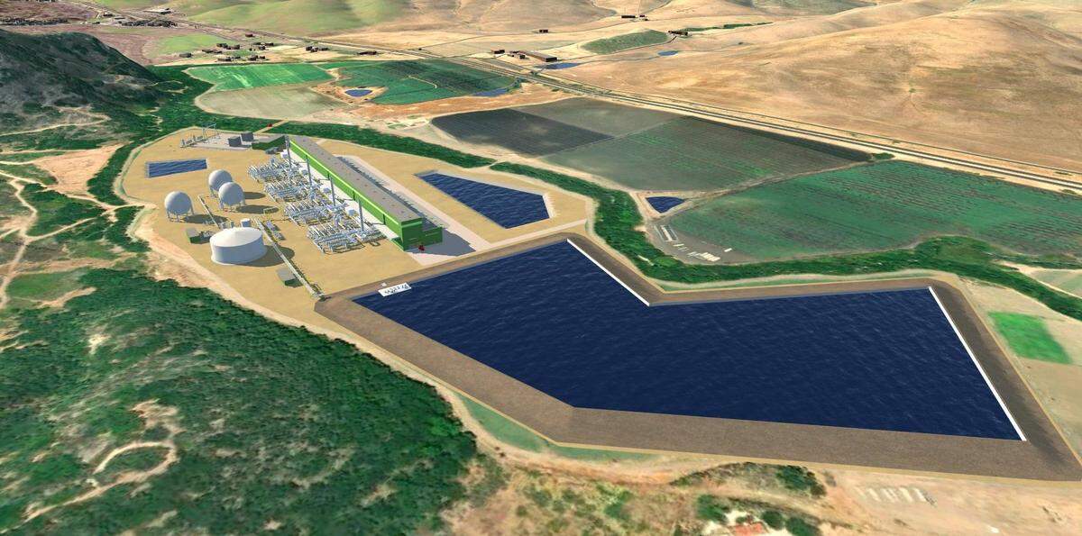 Hydrostor, a Canadian company, wants to build a 400-megawatt compressed air energy storage plant in San Luis Obispo County, between Highway 1 and the base of Hollister Peak in the scenic Chorro Valley.