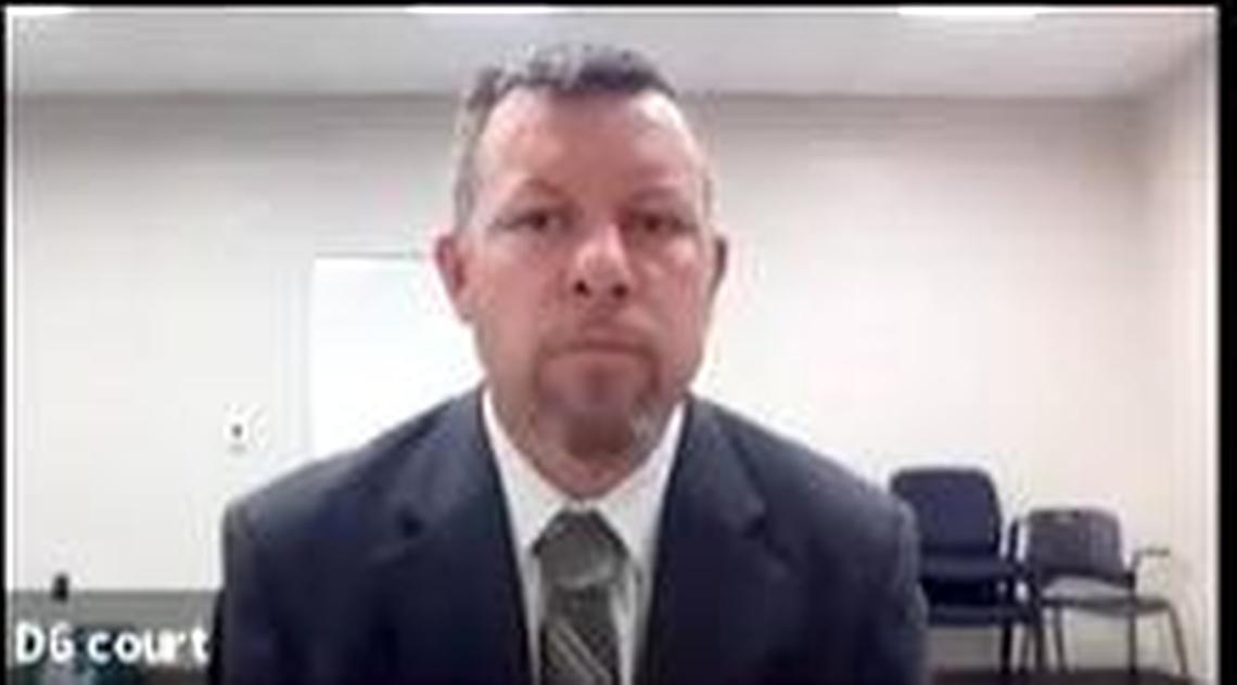 Paul Flores, 44, appears at his arraignment. He was taken into custody in San Pedro and booked into San Luis Obispo County Jail on suspicion of the murder of Kristin Smart.