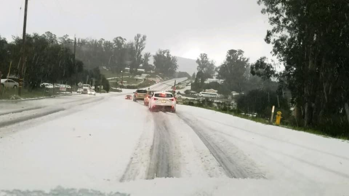 Has SLO County ever had a white Christmas?