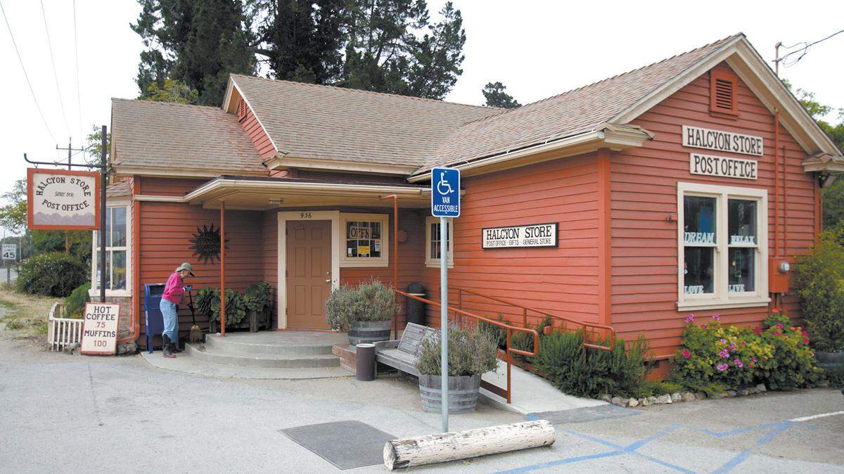The Halcyon Store and Post Office.
