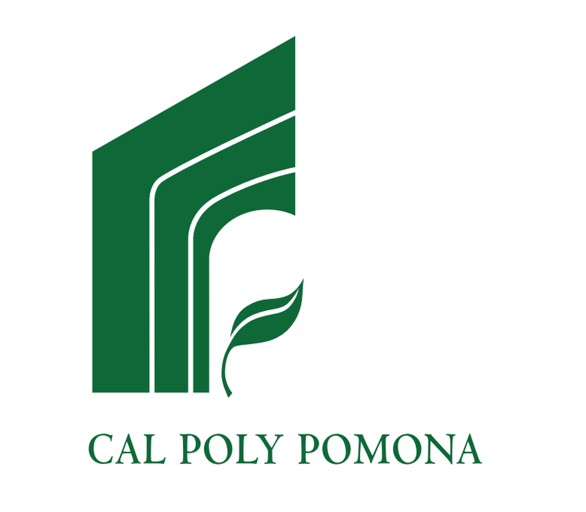 Cal Poly Pomona’s old logo represented the “pointy building,” which is no longer in use.